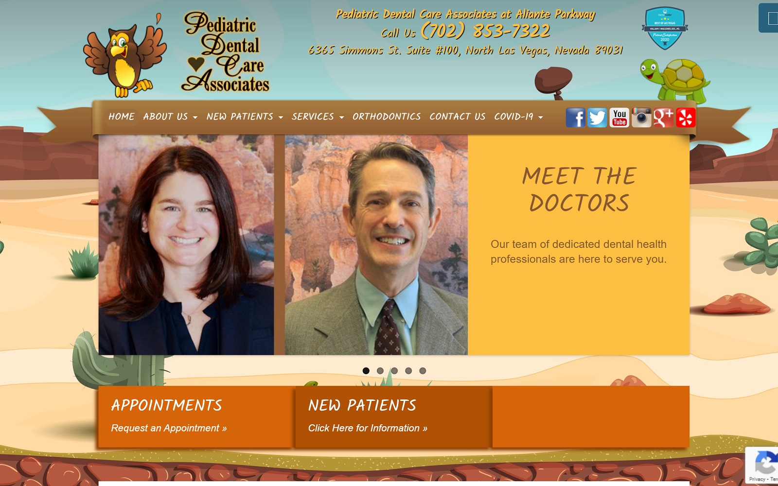 pediatricdentalcareassociatesaliante.com screenshot