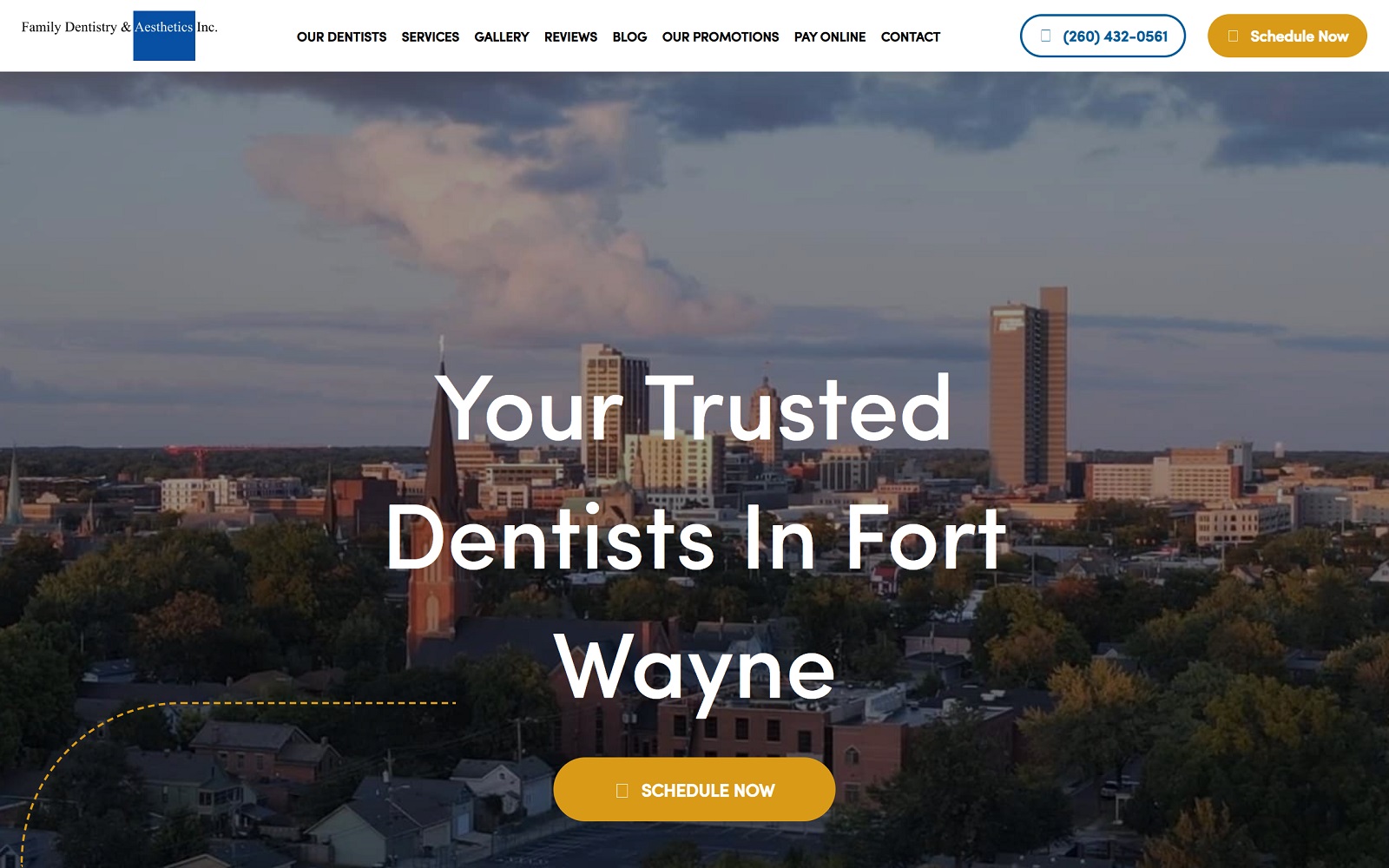 smilefortwayne.com screenshot