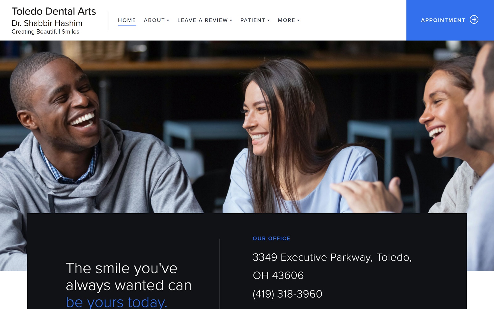 toledodentist.com screenshot