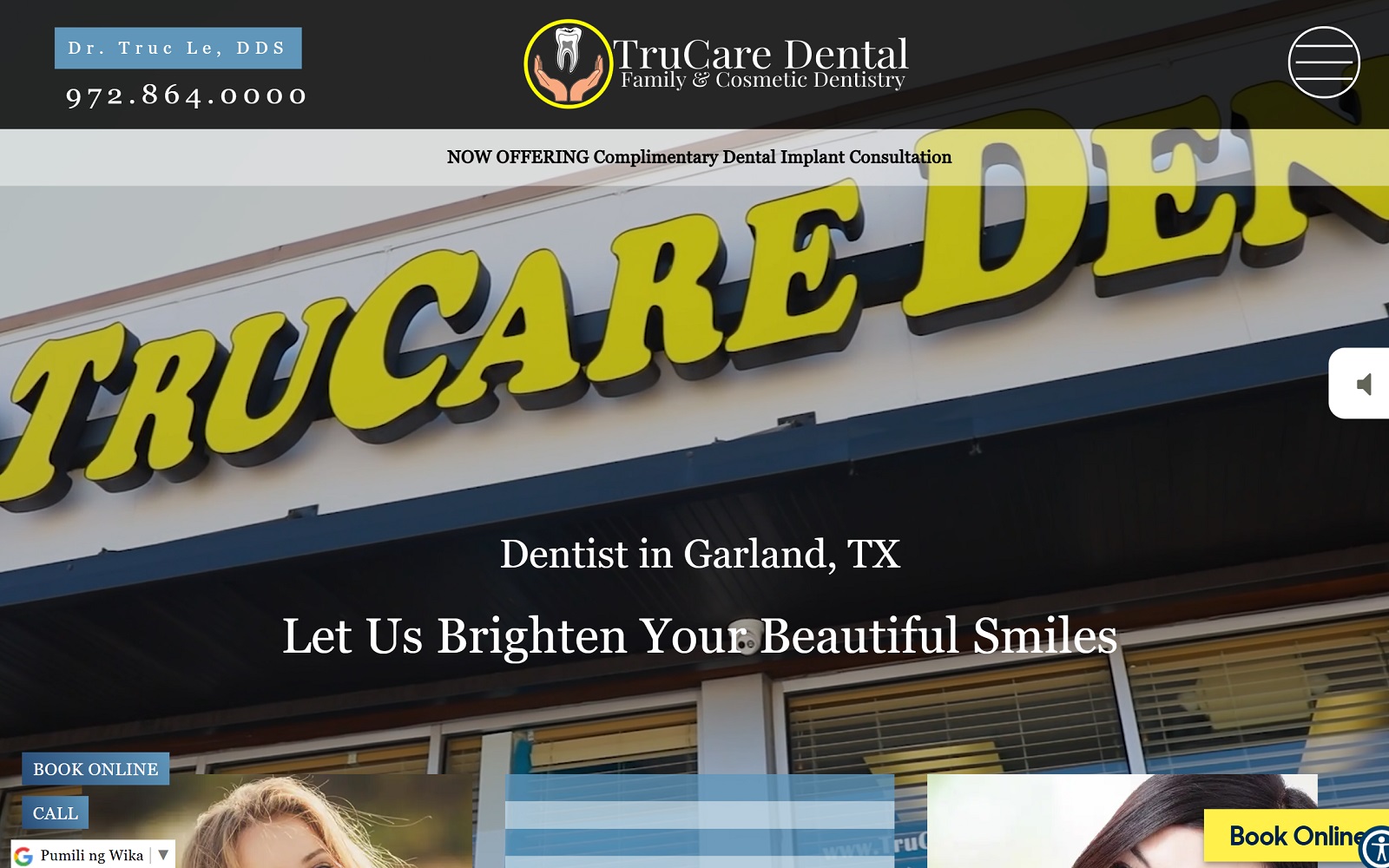 trucaredental.com screenshot