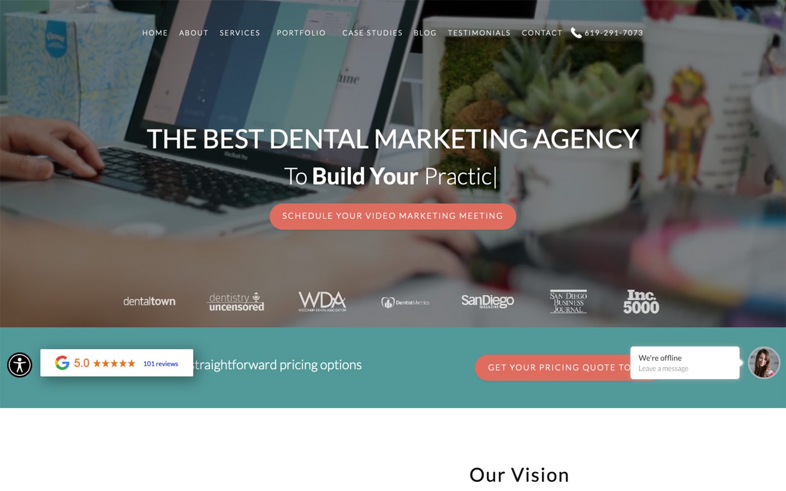 Screenshot of Wonderist Agency (wonderistagency.com)