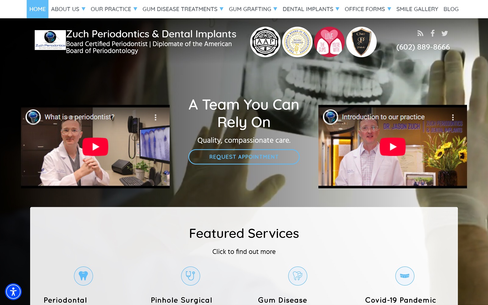 zuch-perio.com screenshot