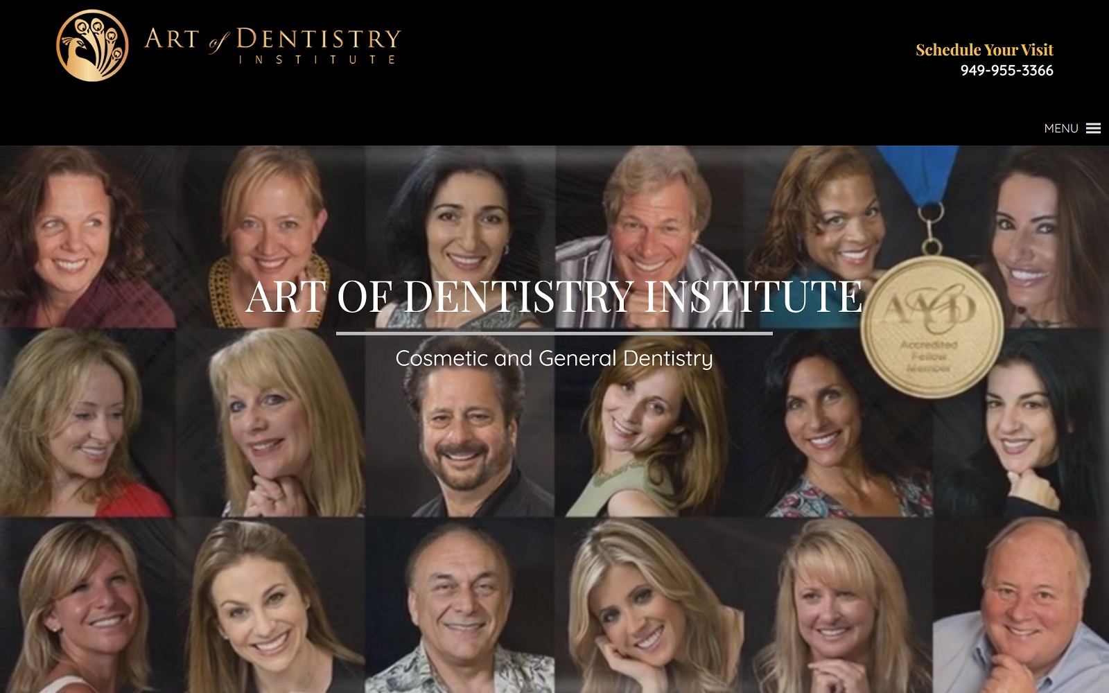 artofdentistryinstitute.com screenshot