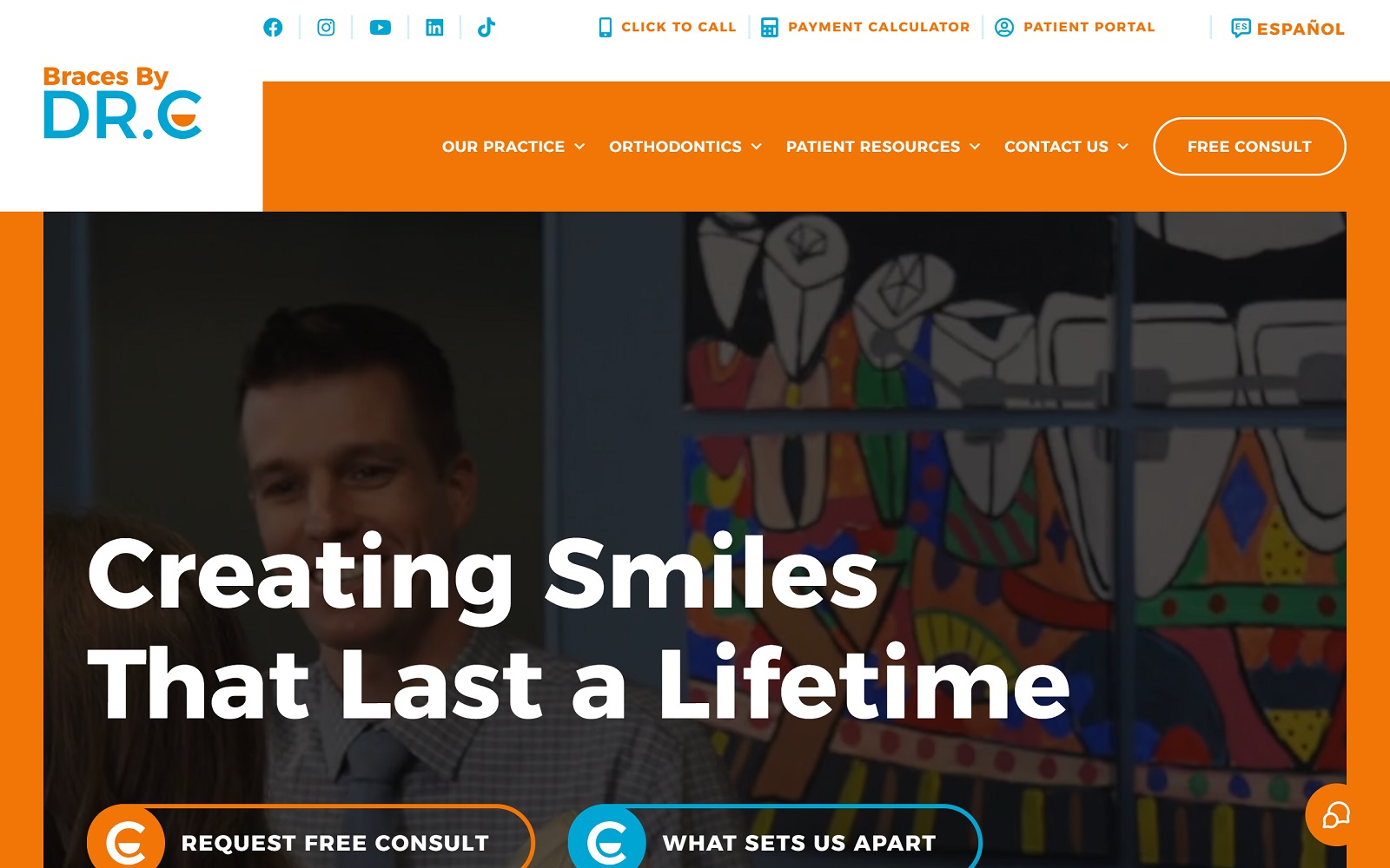 bracesbydrc.com screenshot
