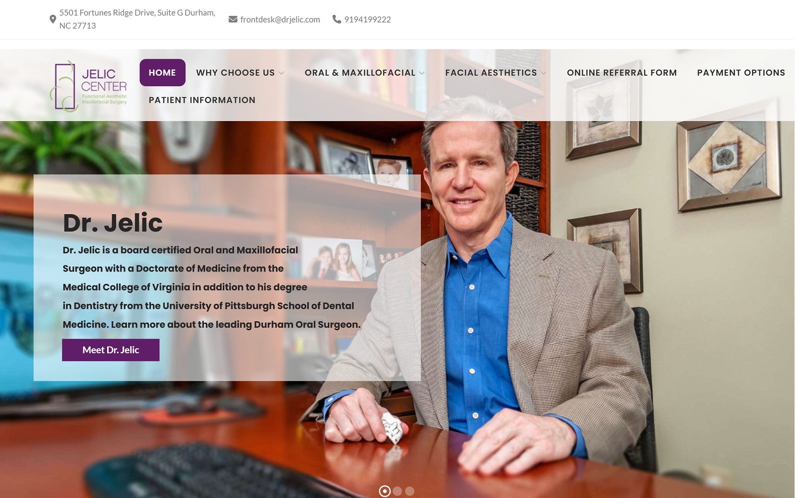 drjelic.com screenshot