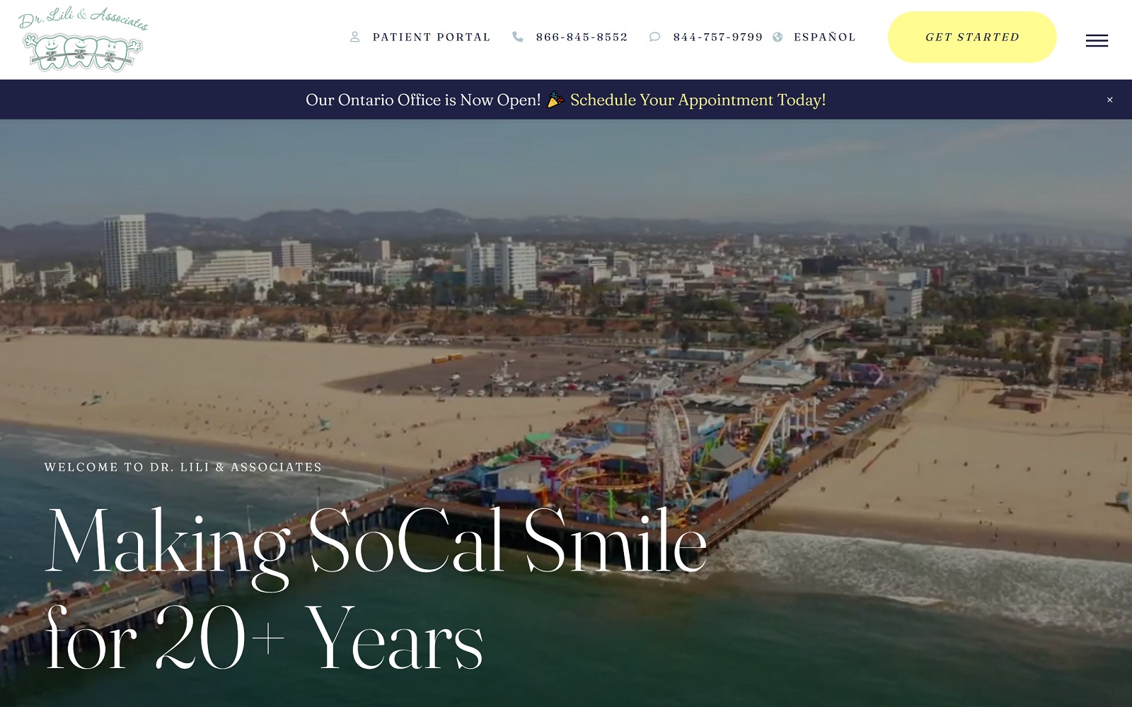 drliliortho.com screenshot