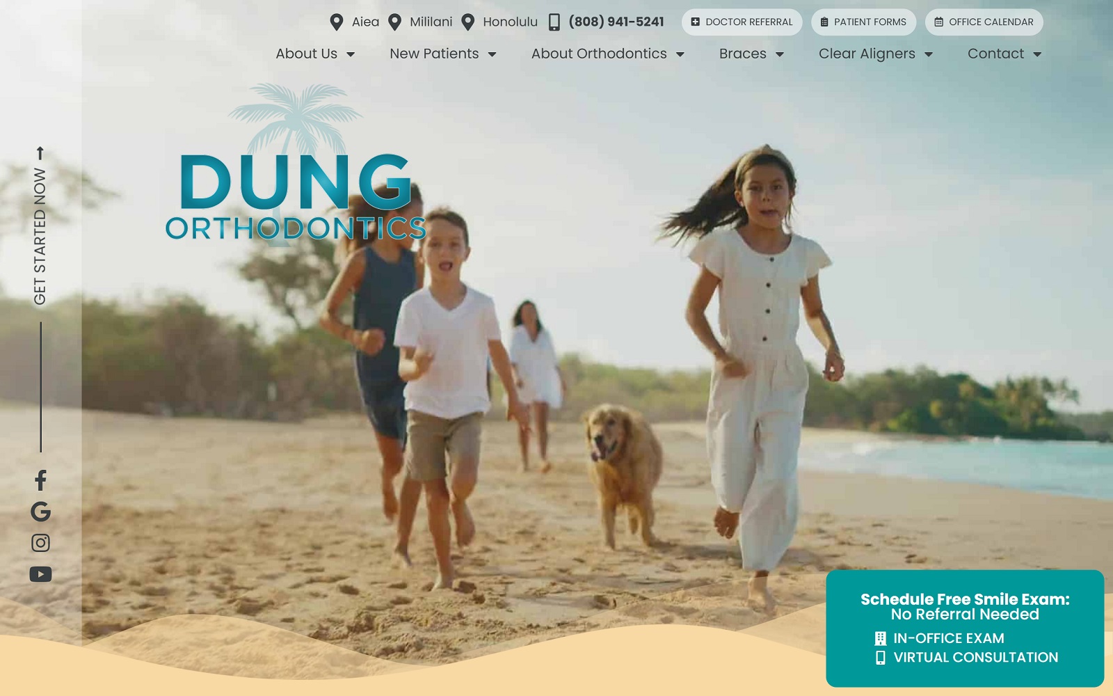 dungorthodontics.com screenshot