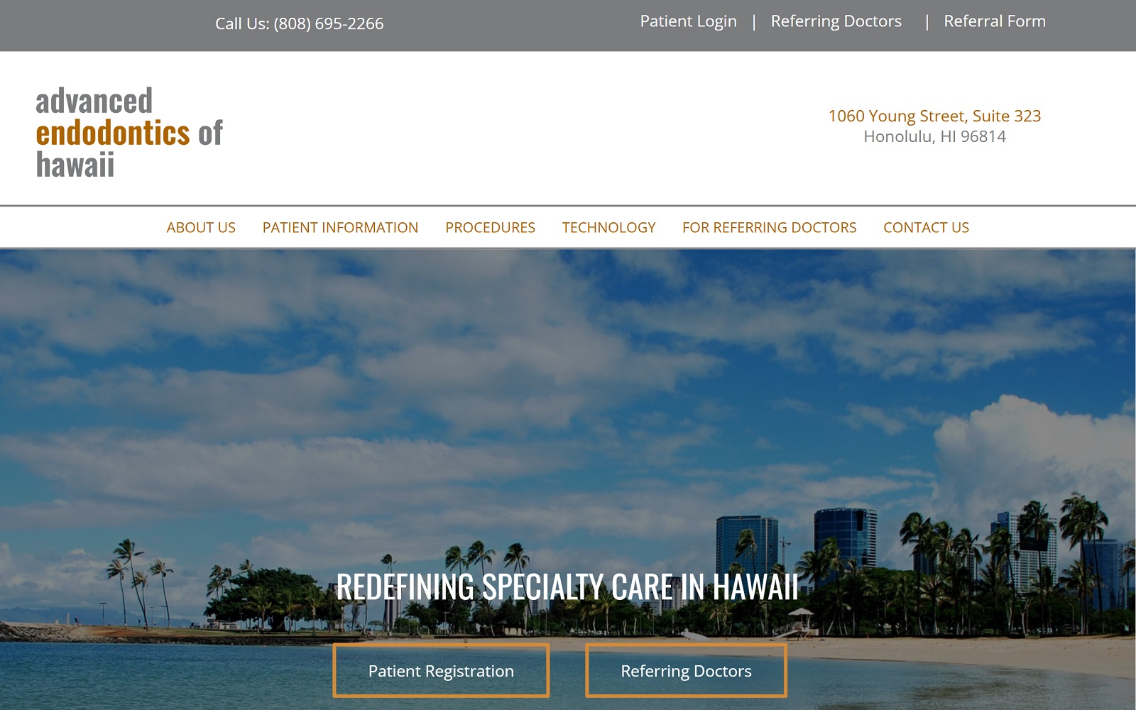 endohawaii.com screenshot
