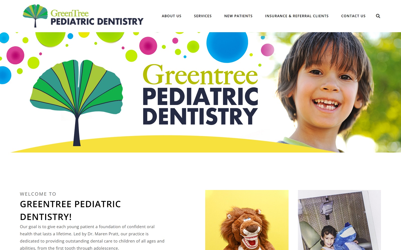 greentreesmiles.com screenshot