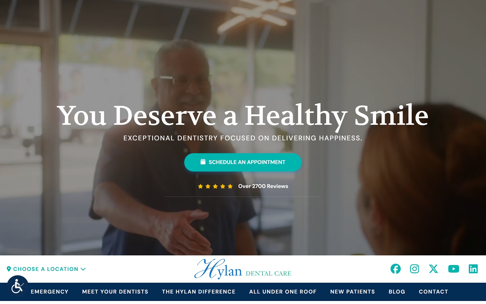 hylandentalcare.com screenshot
