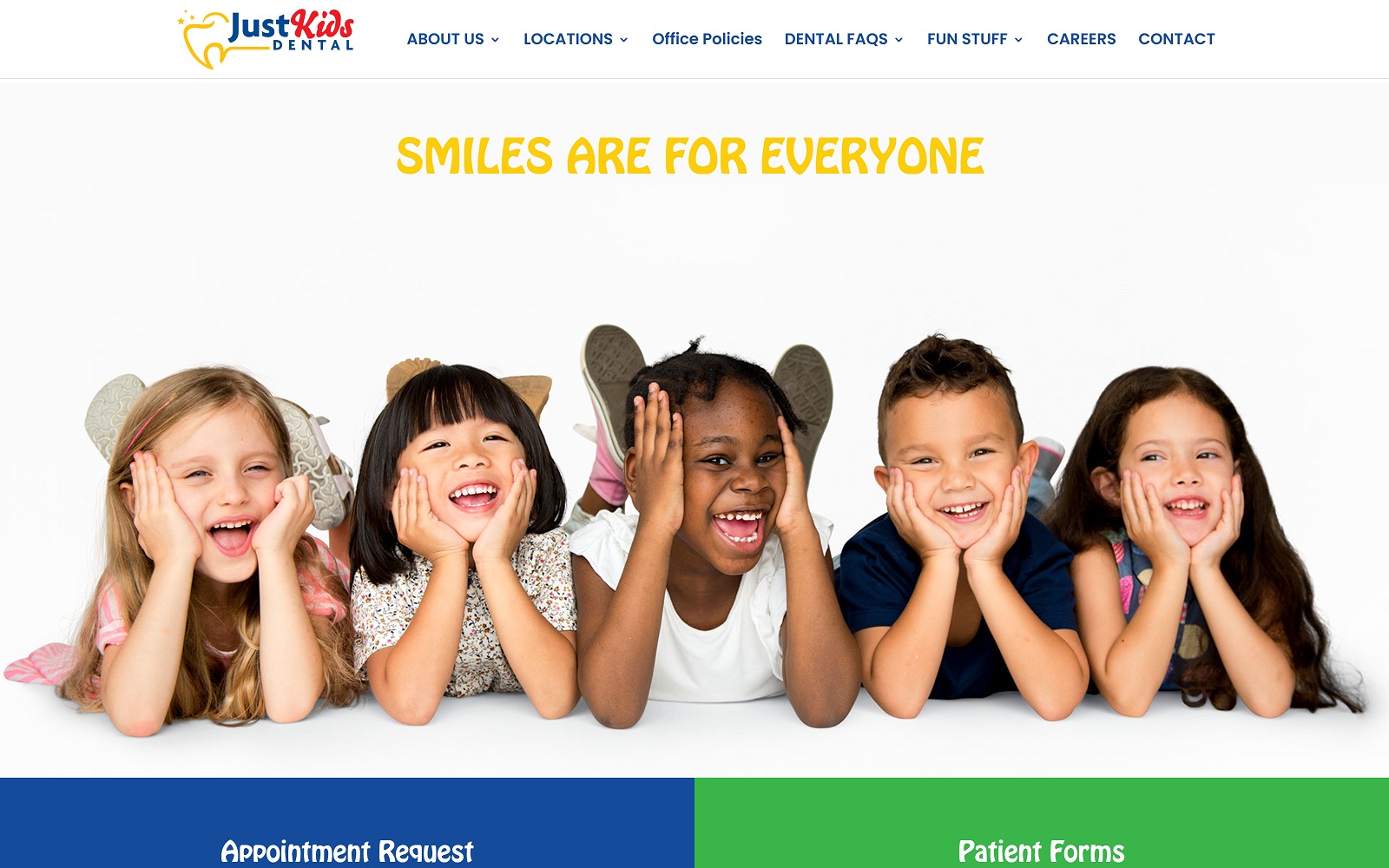 justkids-dental.com screenshot