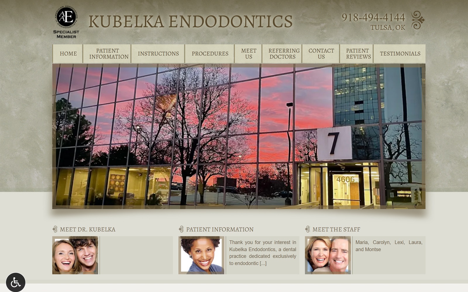 kubelkaendodontics.com screenshot