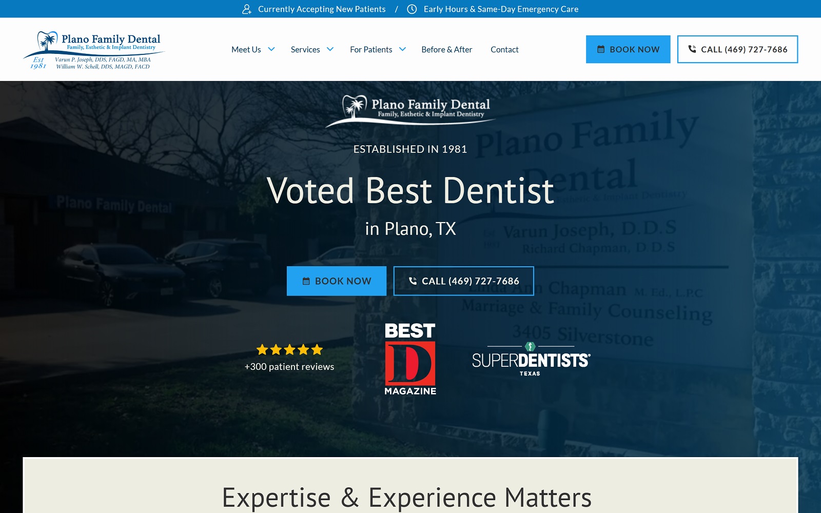 planofamilydental.com screenshot