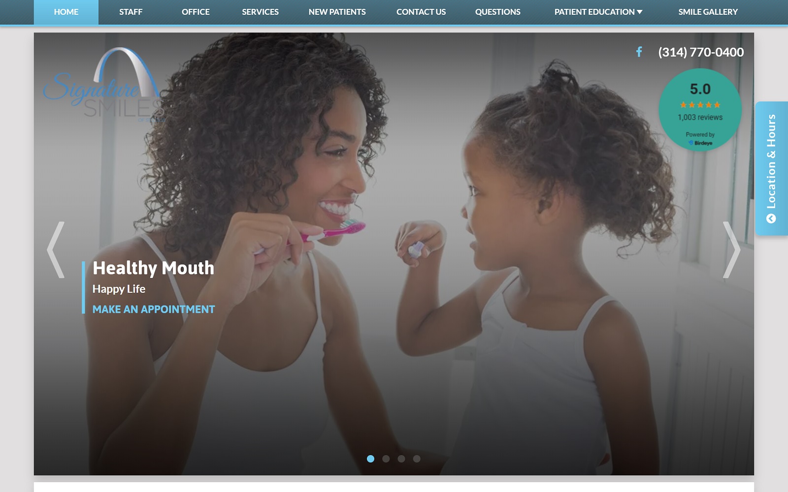 rechtindental.com screenshot