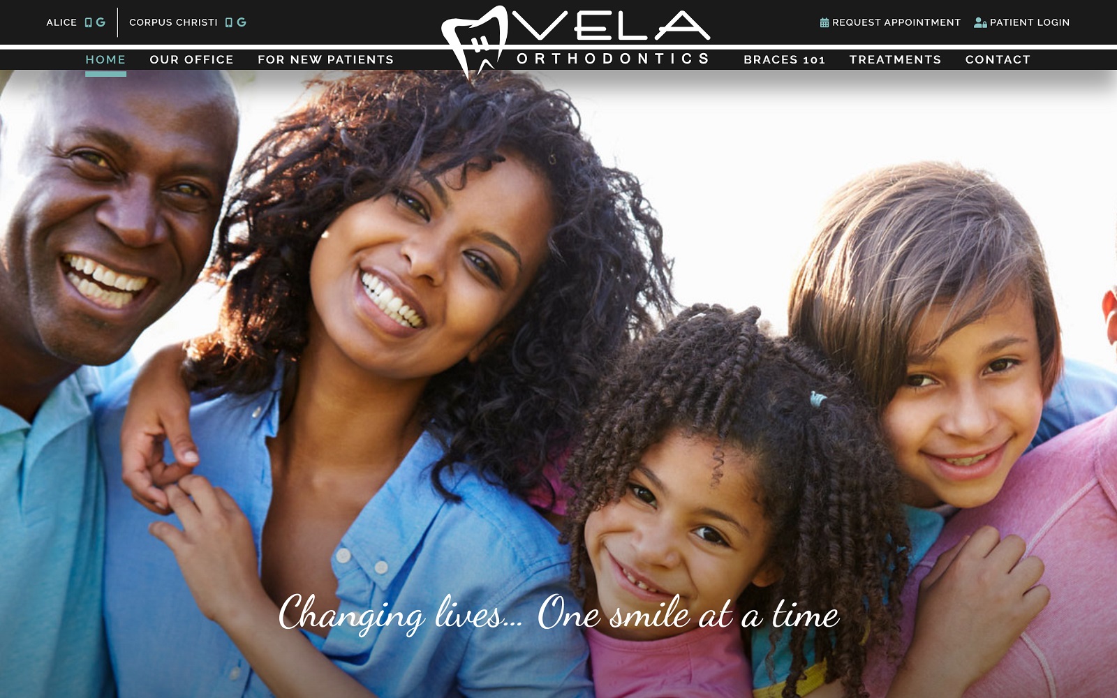 velasmiles.com screenshot
