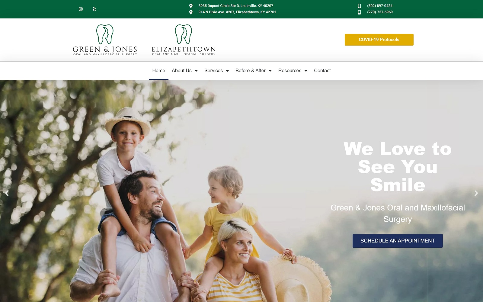 greenandjones.com screenshot