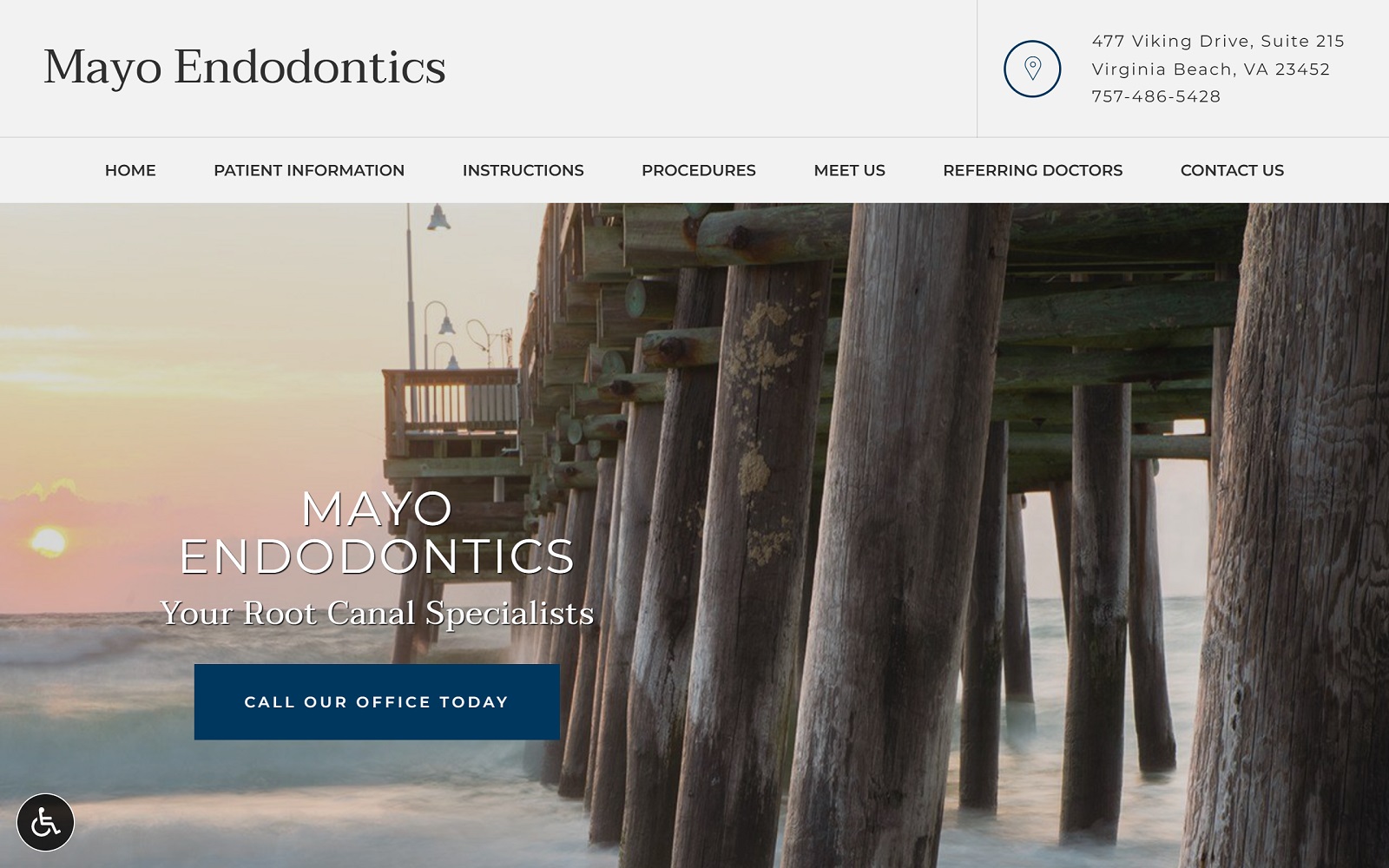 mayoendo.com screenshot