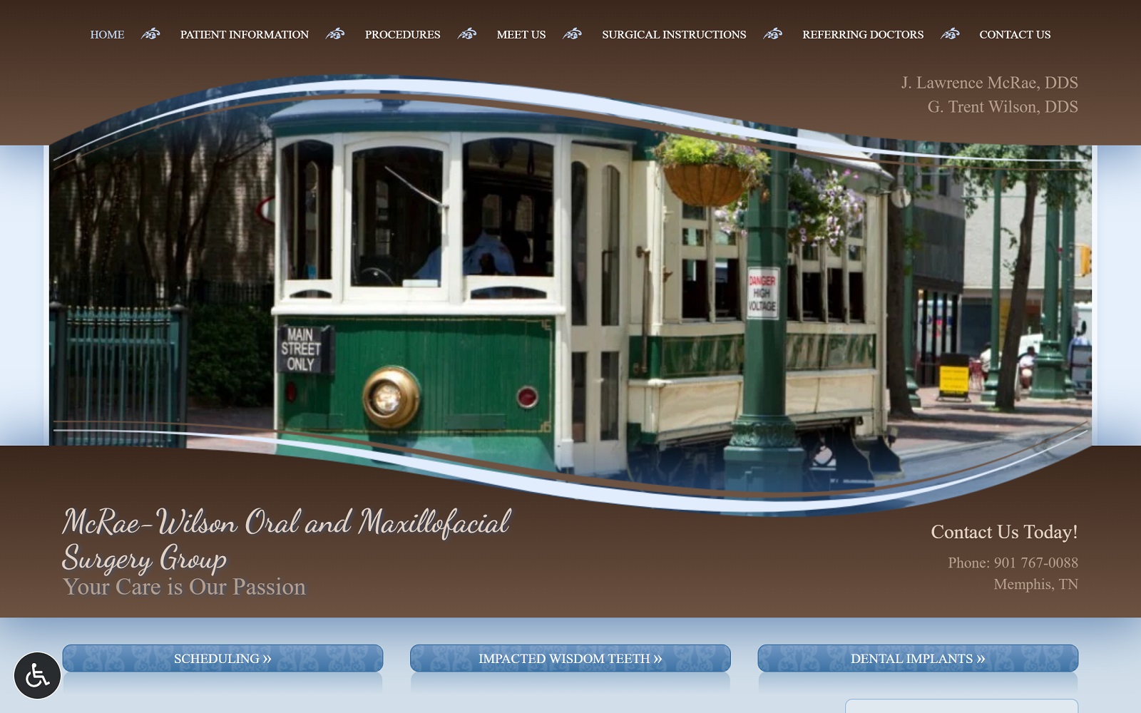 mcraewilsonoms.com screenshot