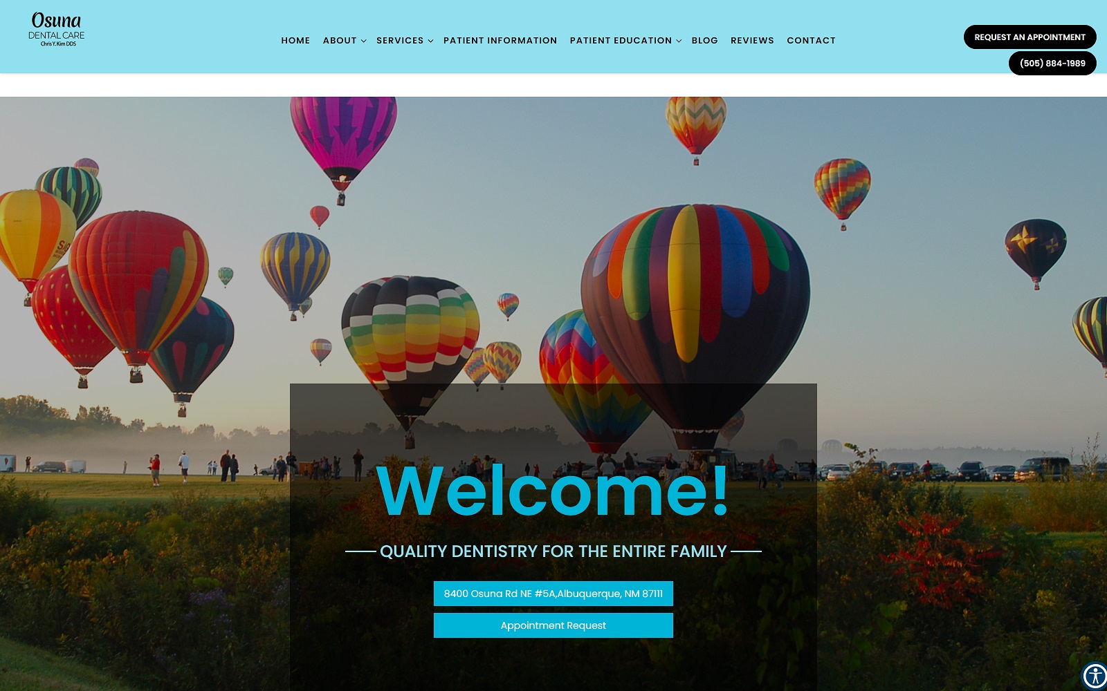 osunadentalcare.com screenshot