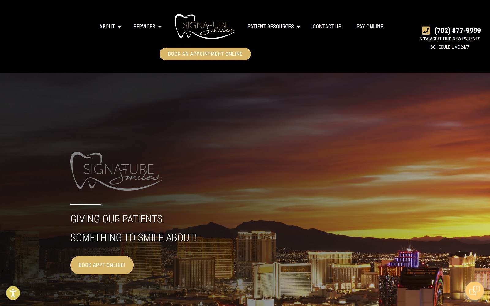 signaturesmilesvegas.com screenshot