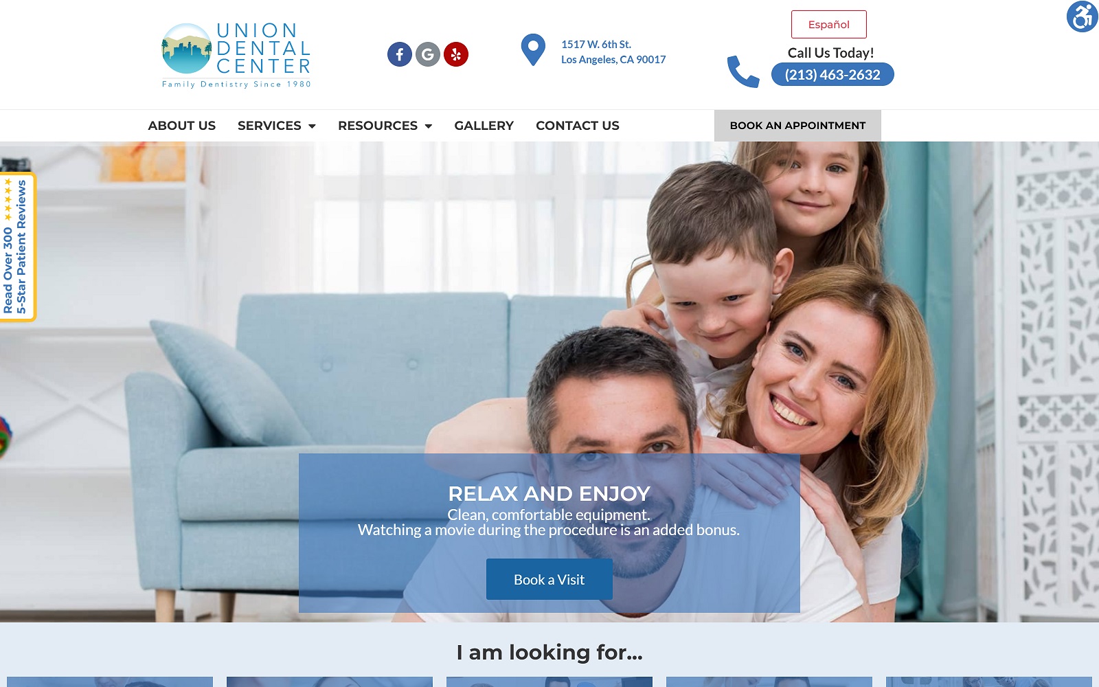 uniondentalcenter.co screenshot