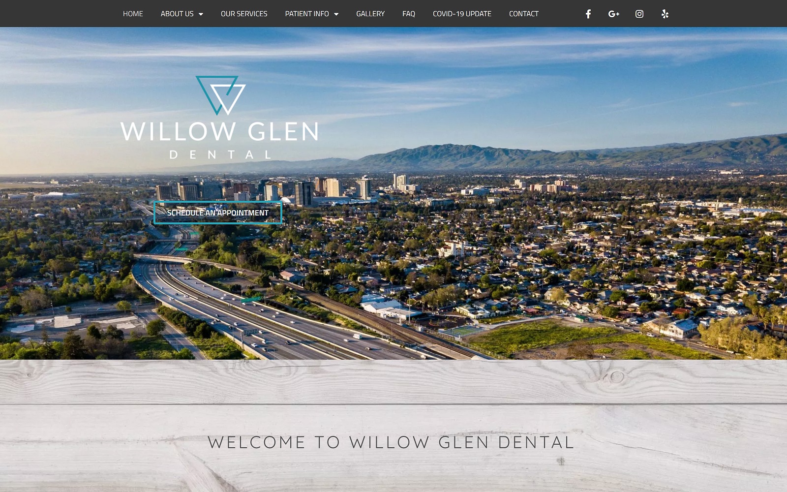 willowglendental.com screenshot