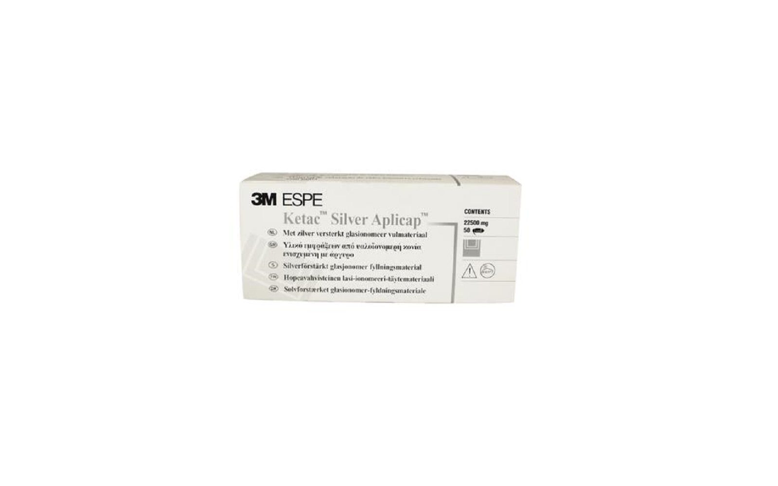 Ketac-Silver Aplicap Capsule Refill, 50/Pk
