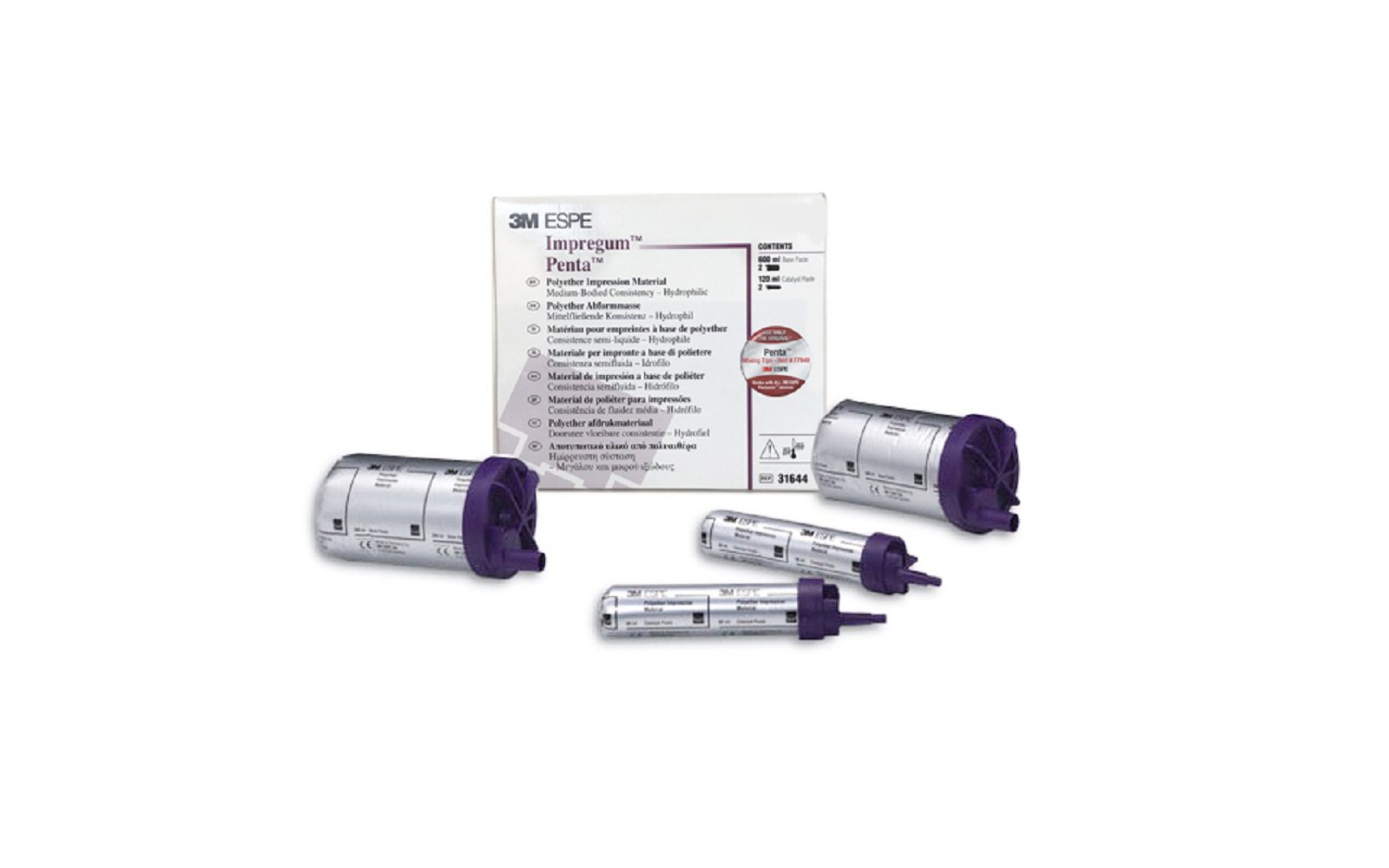 Impregum Penta Double Pack EXPORT PACKAGE - Medium Body Polyether Impression