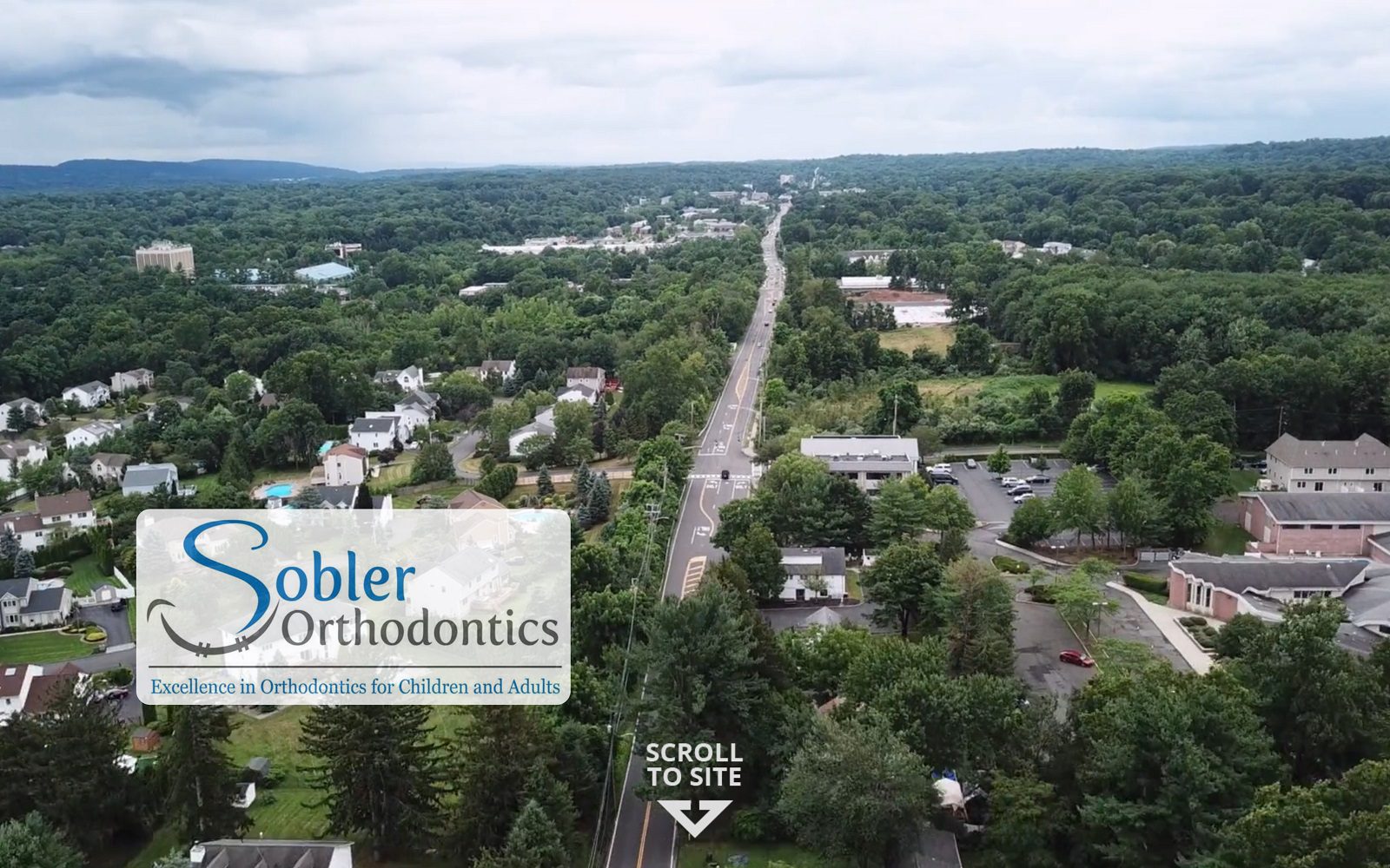 Website homepage screenshot of soblerorthodontics.com