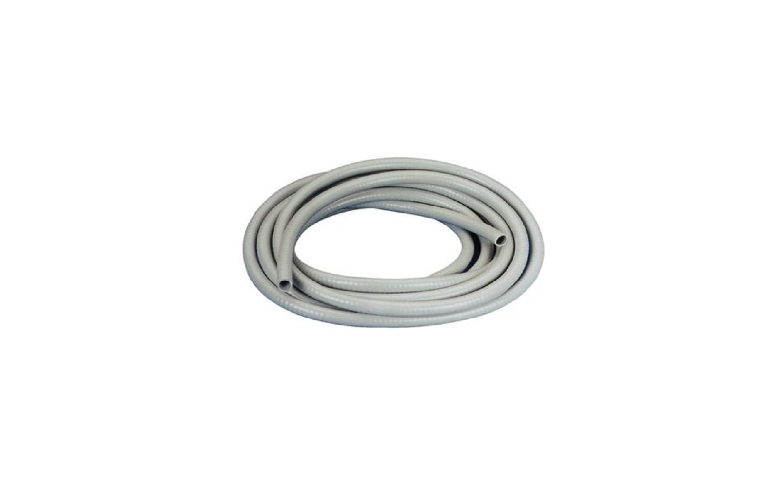 Bull Frog Clean Flex Saliva Ejector Tubing – Light Gray, 0.25" x 0.375" OD x 7’, 1/Pkg