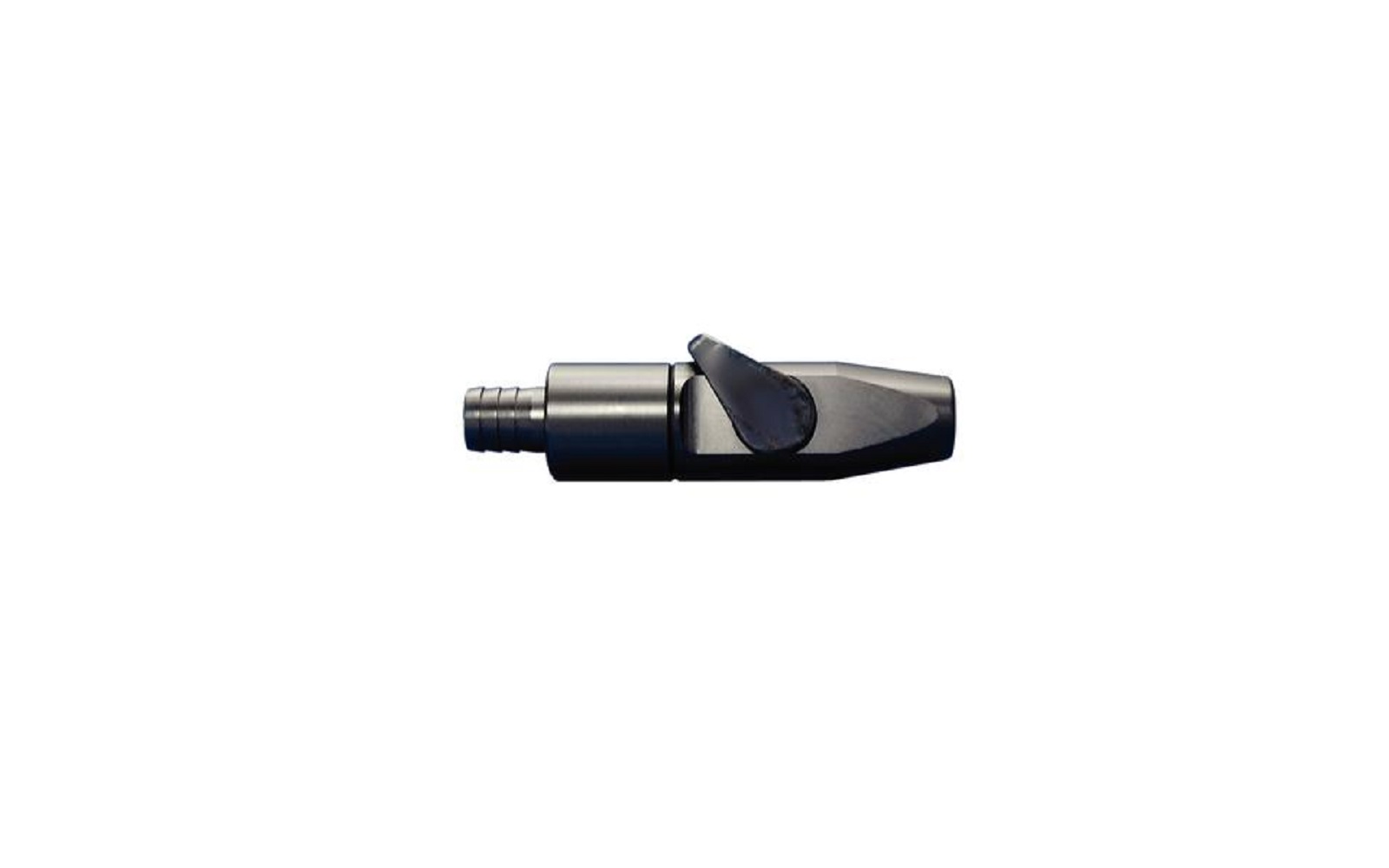 Bull Frog HVE Handpieces – Serviceable Standard/Short, Plastic, Black with 1/2" Swivel Adaptor
