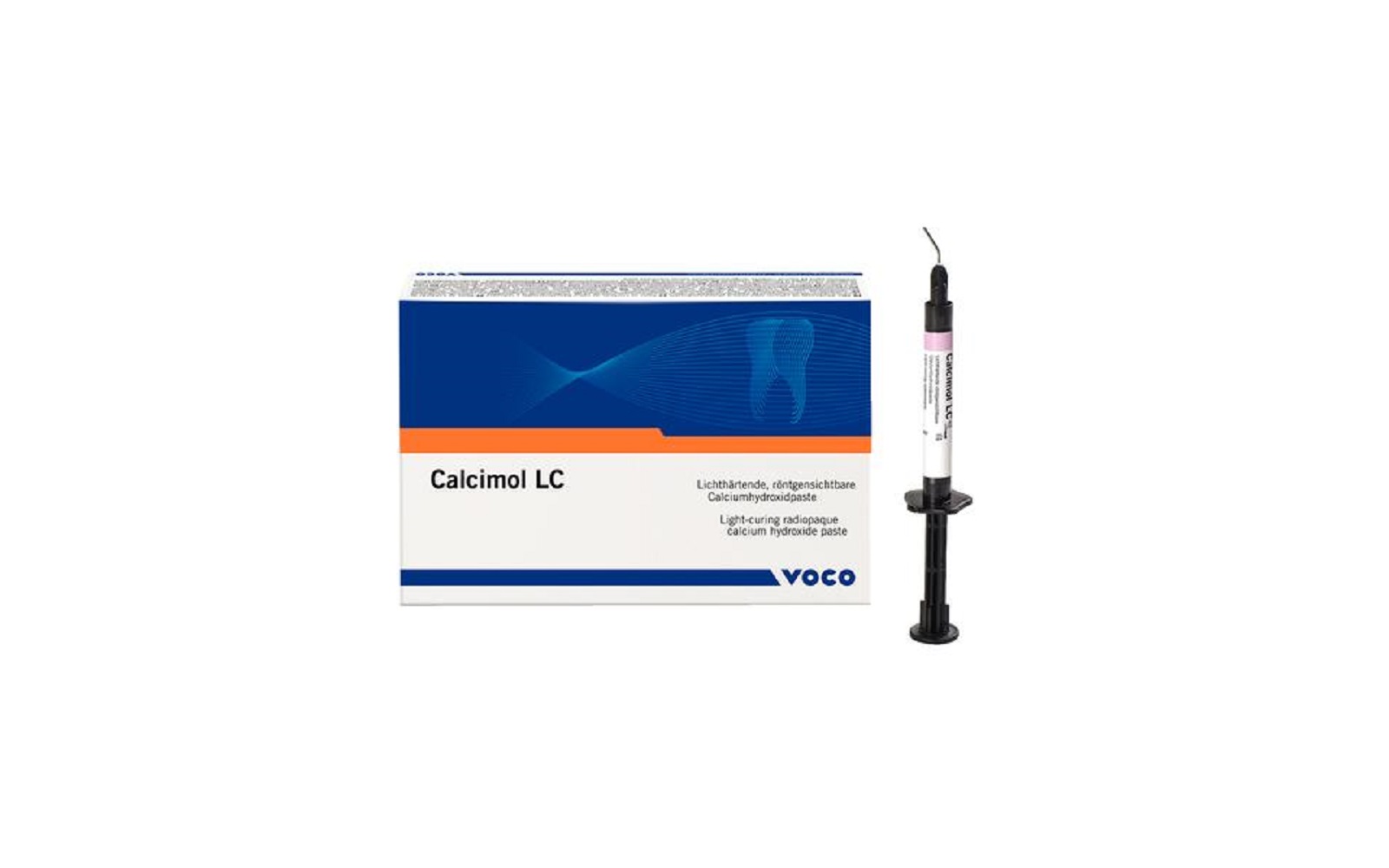 Calcimol LC Calcium Hydroxide Paste, 2.5 g Syringe