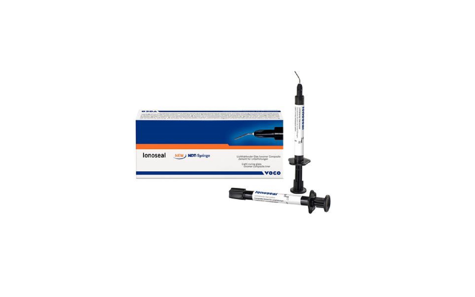 Ionoseal® Glass Ionomer Composite Cement, Syringe (2.5 g) Kit - Voco