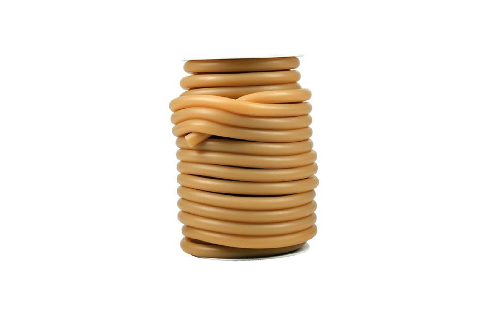 Latex Tubing, 1' 1/4" x 1/8", Amber, No Frill