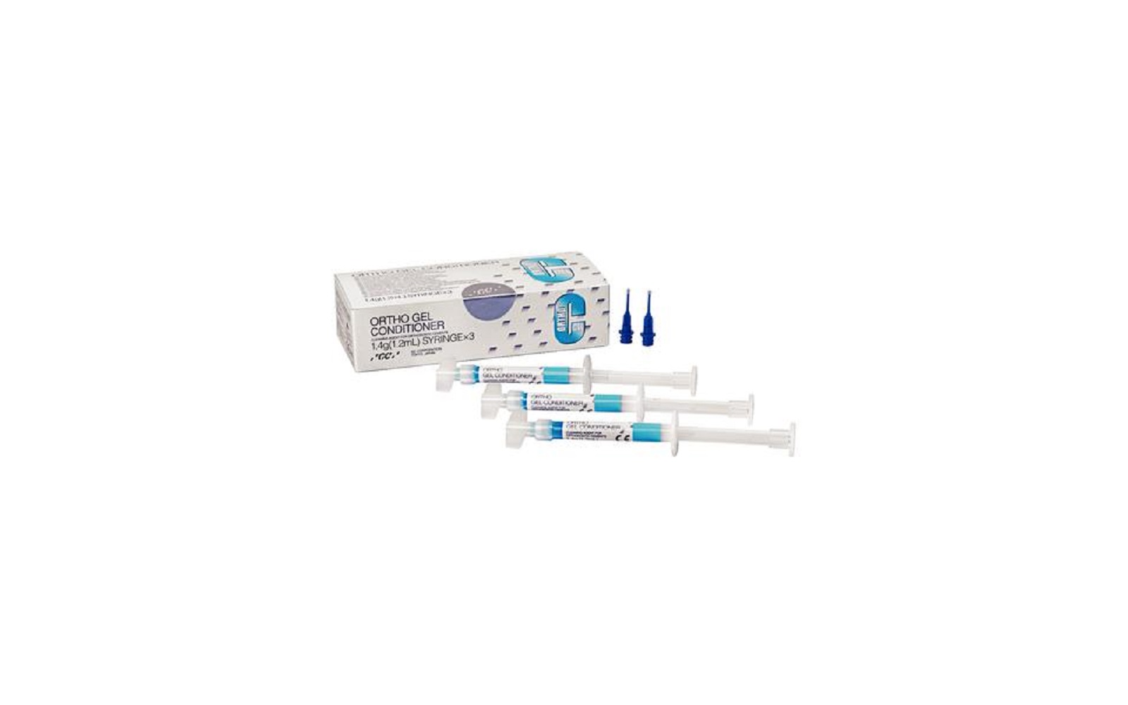 Ortho Gel Conditioner, 3 (1.4 g) Syringes with 25 Brush Tips