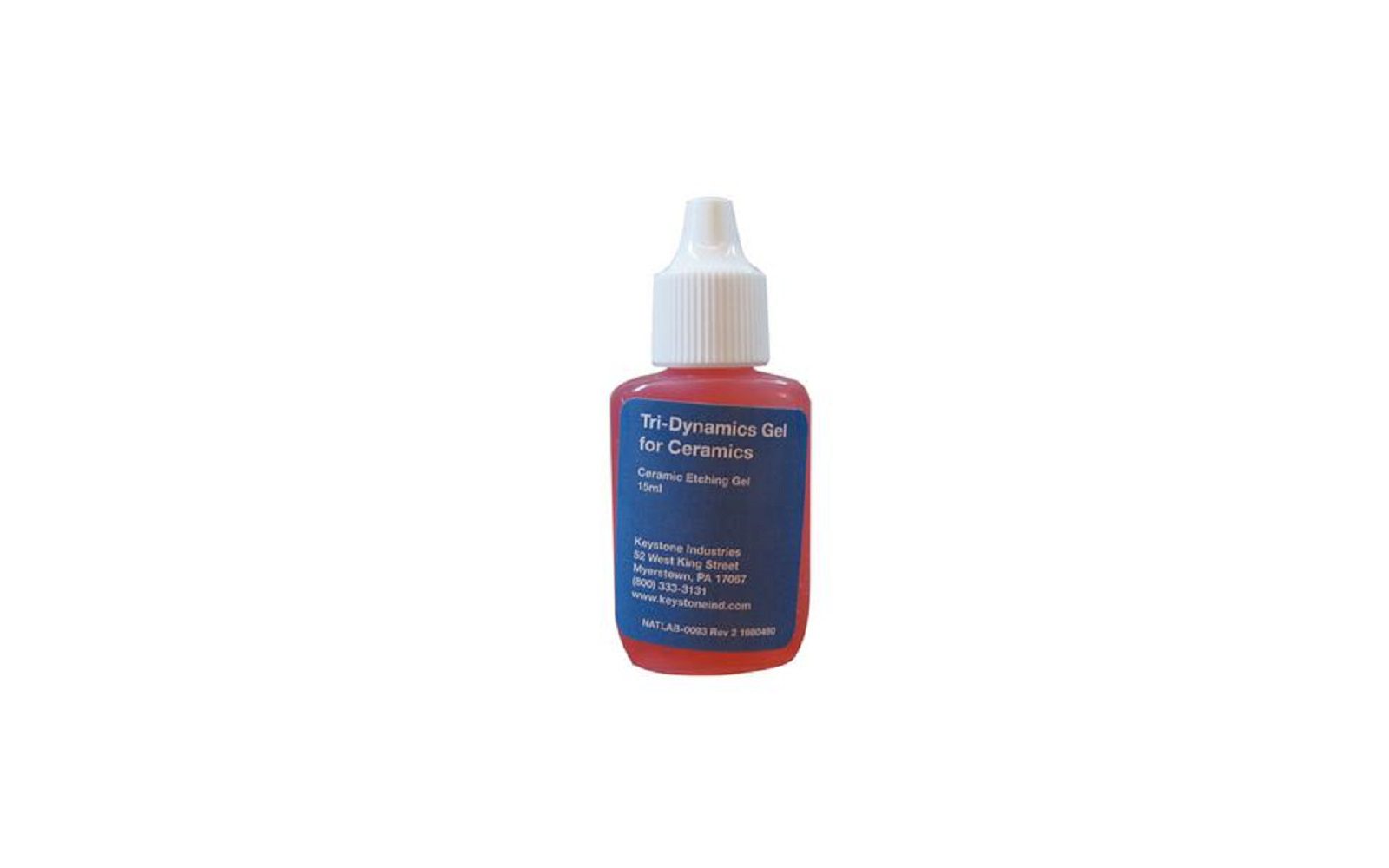 Tri-Dynamics Gel for Ceramics Etching Gel – 15 ml Bottle