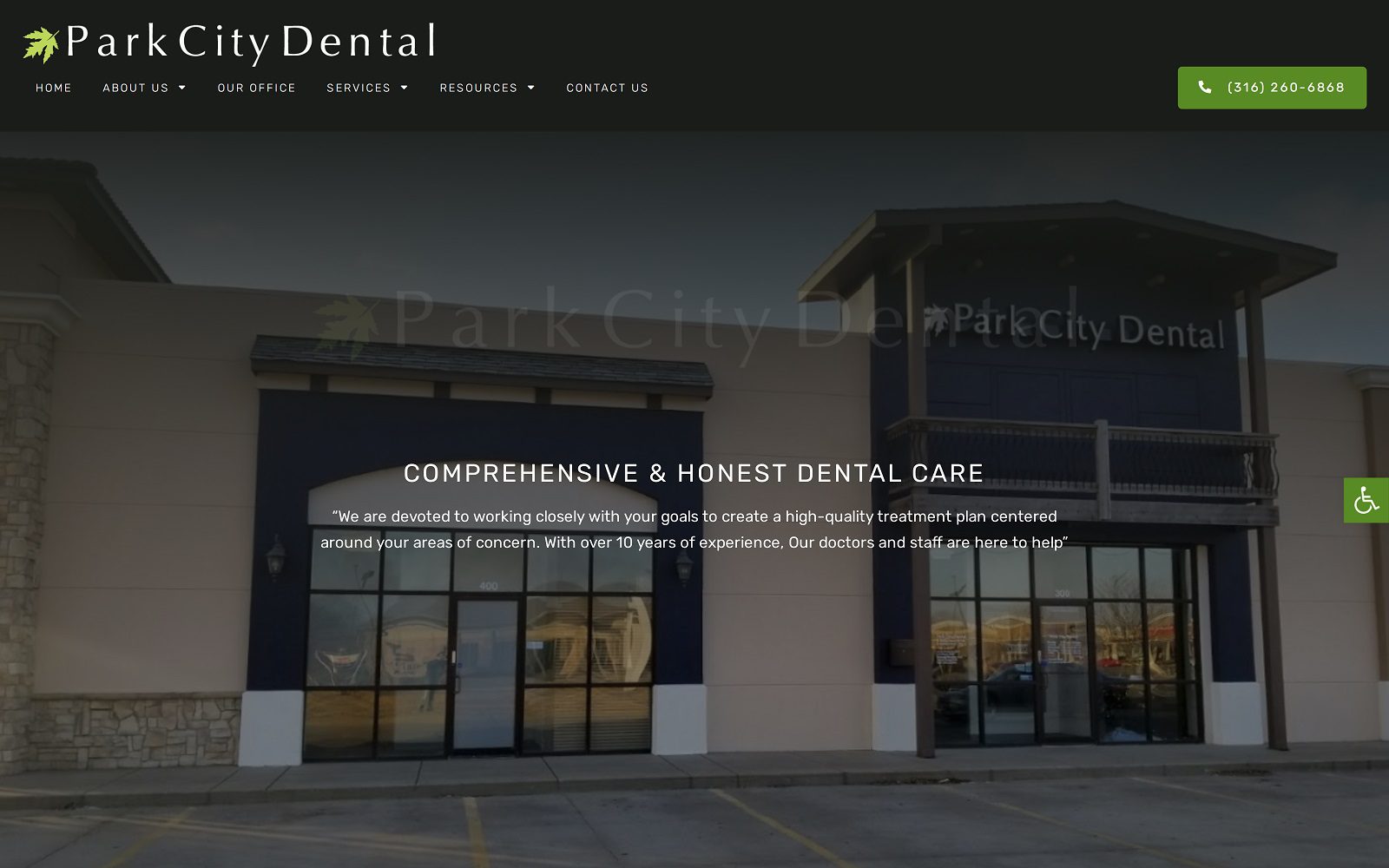 City dental screenshot