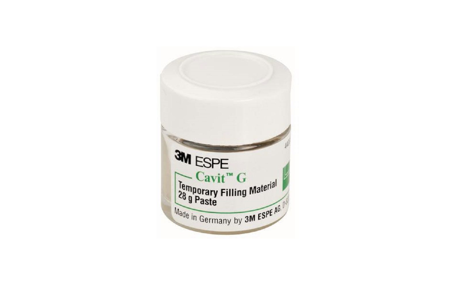 Cavit-G Single Jar, Gray (Soft) Temporary Filling Material, Self-Cure, 28 Gm