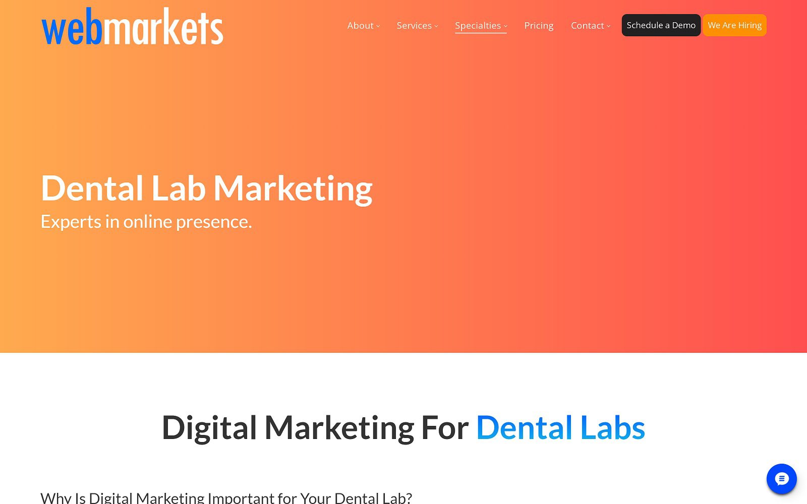 WebMarkets Digital Marketing & SEO