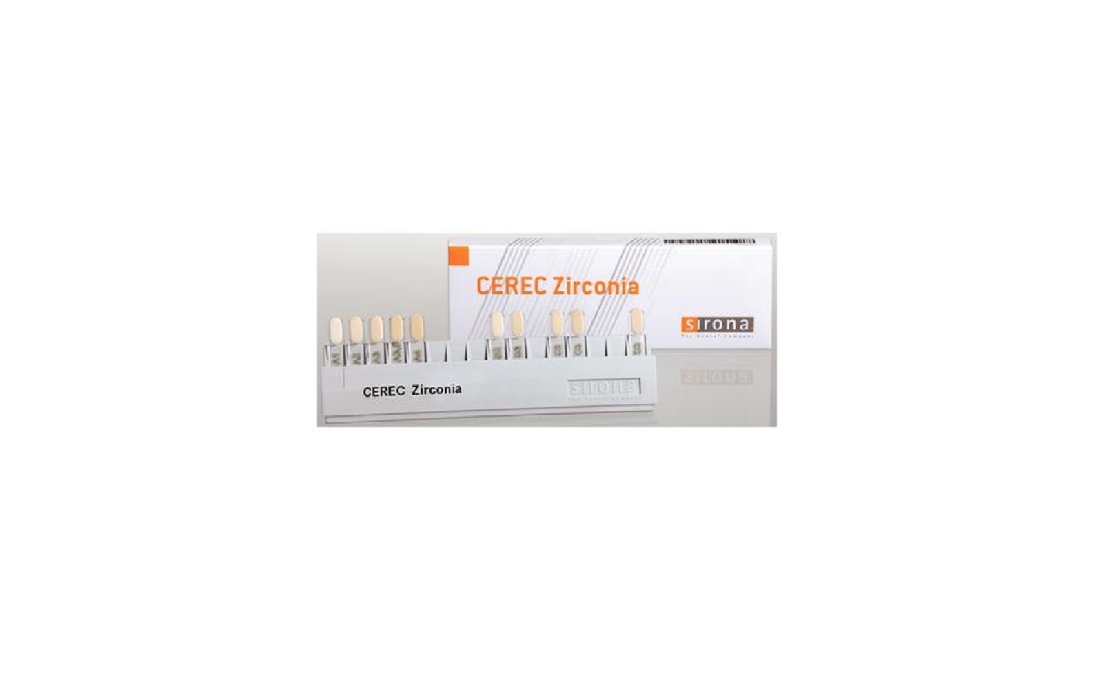 CEREC Zirconia Block Shade Guide