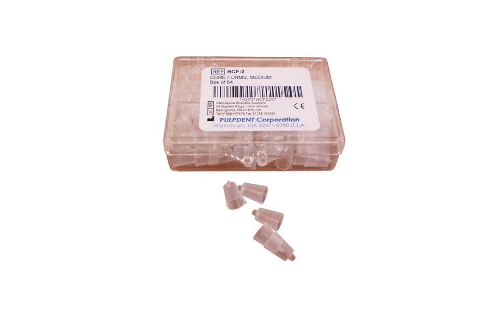 Core Forms for Core Build-Ups, 64/Pkg - Pulpdent Corp Of America