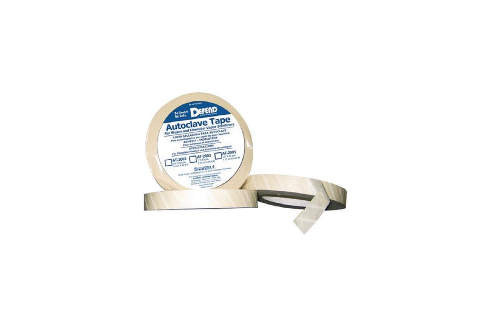 Defend® Sterilization Indicator Tape, 60 Yards/Roll 1" Tape Width