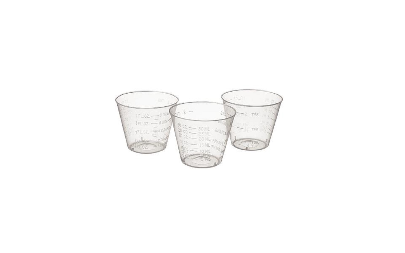 Dispensing Cups – 30 ml, 100/Pkg