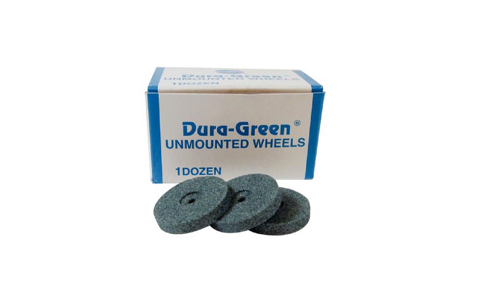 Duragreen Unmounted Finishing Wheel 12/Box - Shofu Dental Corp