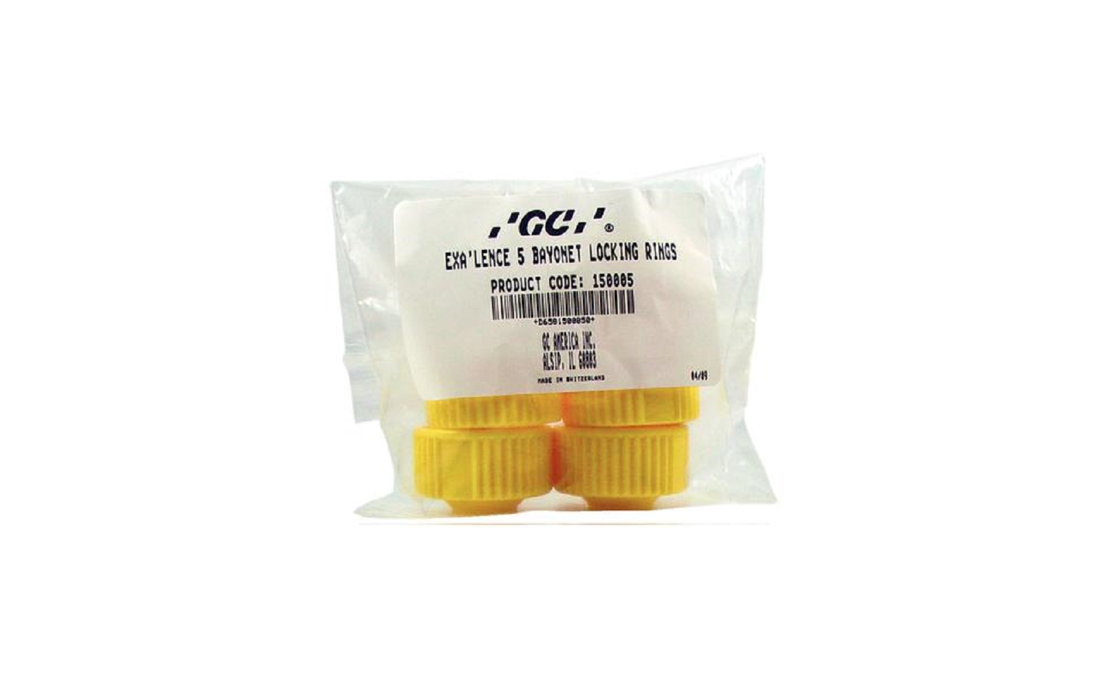 EXA’lence™ 370 ml Bayonet Locking Rings, 5/Pkg