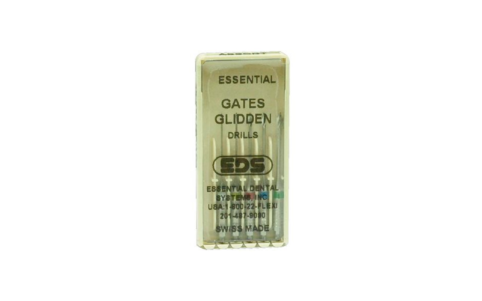 Essential Gates Glidden Drills, 5/Pkg - Essential Dental Systems