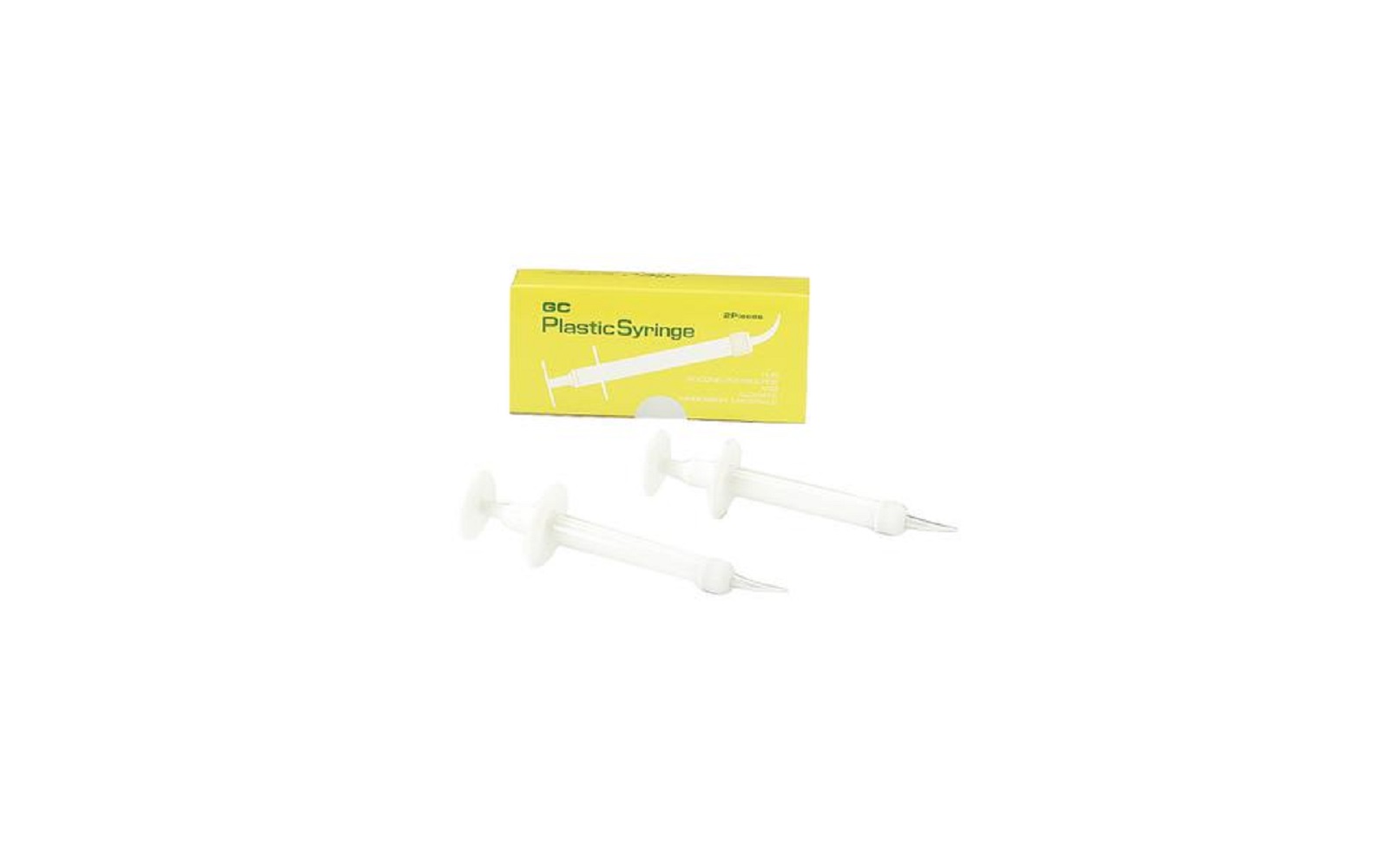 GC Plastic Syringe Kit, 2/Pkg