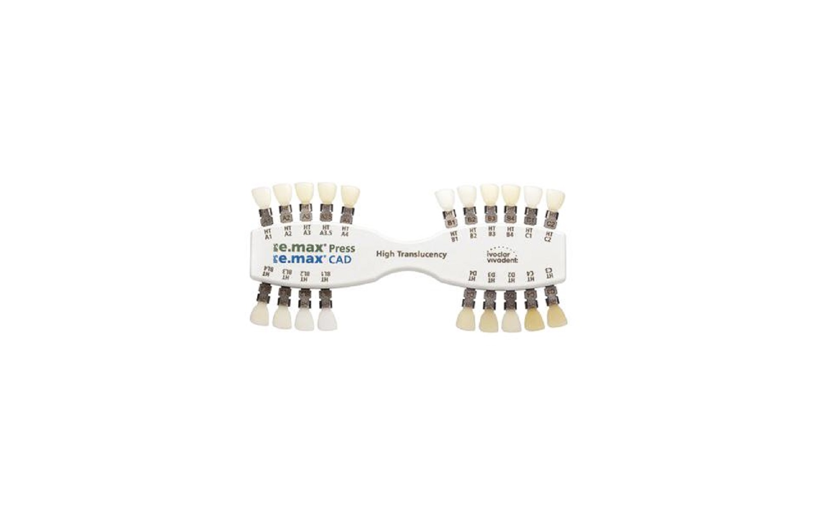 IPS e.max® Press/CAD Shade Guides - High Translucency
