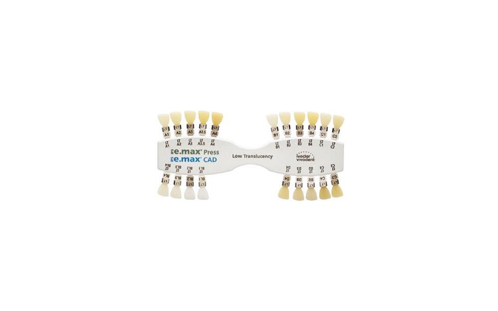 IPS e.max® Press/CAD Shade Guides - Low Translucency
