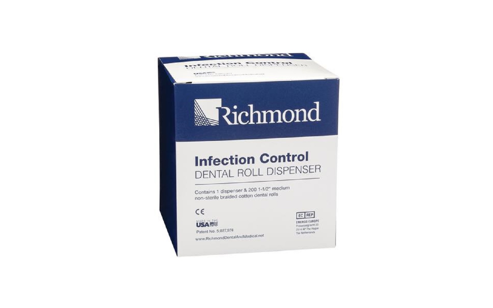 Infection Control Dental Roll Dispenser – Complete Package Blue